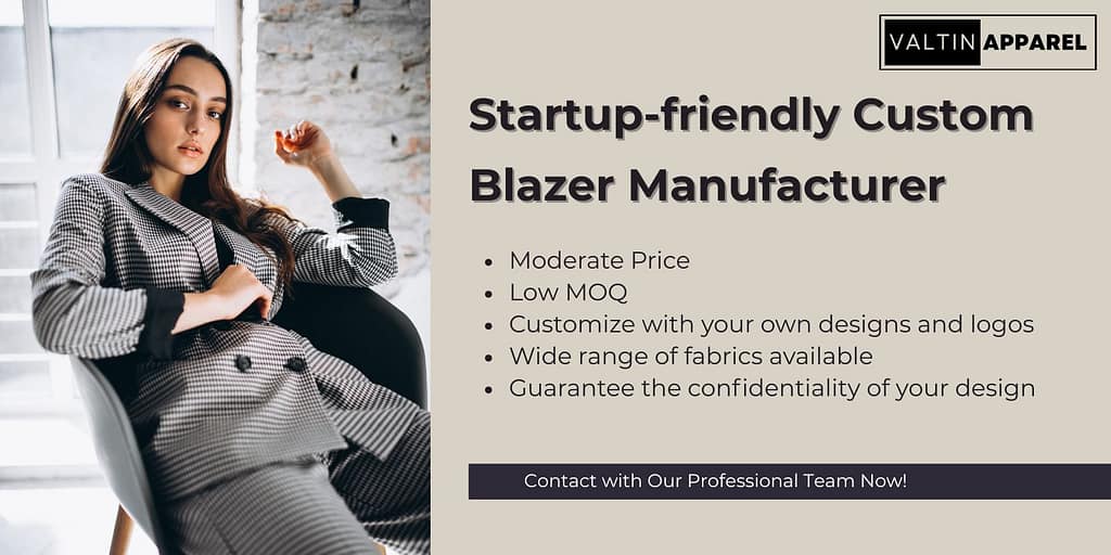 Valtin Blazer Jacket Manufacturer