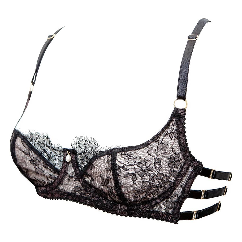 Nelisa French Chantilly Balconette Bra