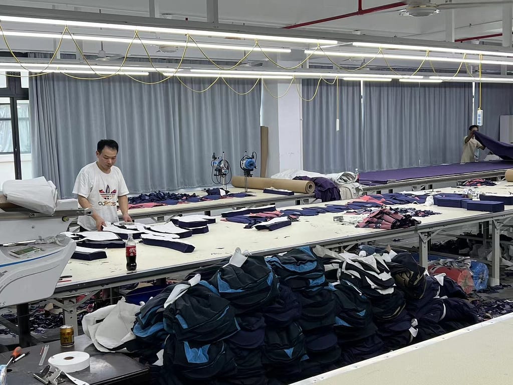 Jacket Manufacturing - Cutting