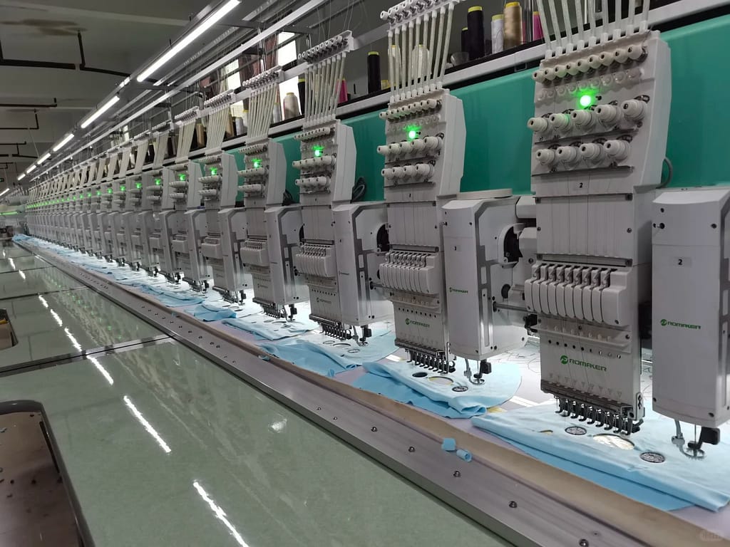 Embroidery Production Line