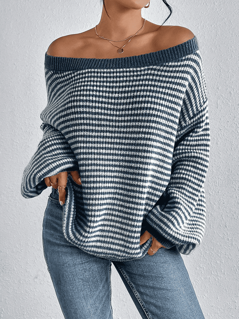 Drop Shoulder Sweater