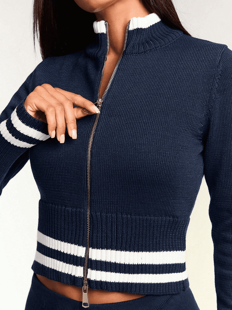 Full Zip Up Sweater